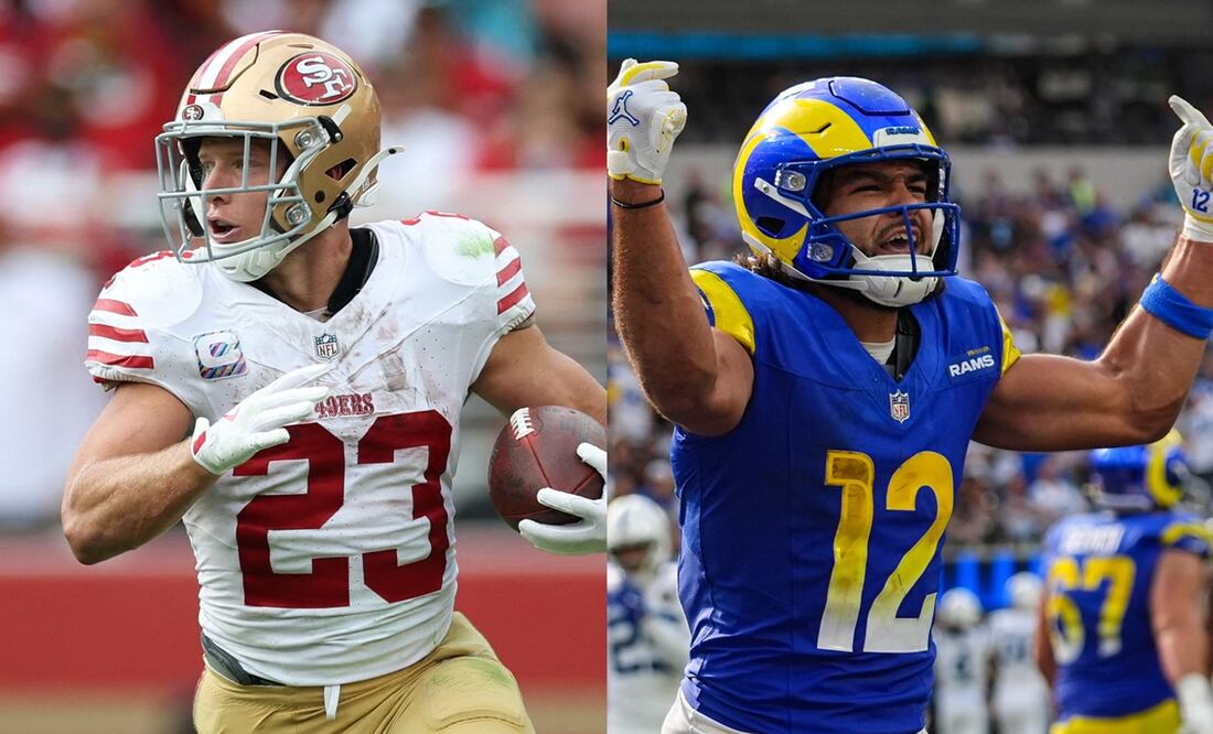 49ers vs Rams: Horario y transmisión para ver EN VIVO Semana 5 de la NFL 2025 / Foto: AFP y AP