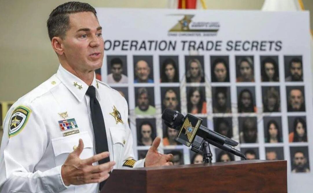 Donald Trump anunció que nominará a Chad Chronister, sheriff del condado de Hillsborough, como próximo administrador de la DEA. Foto: X @Real_K1776