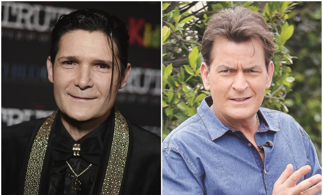 Corey Feldman durante la premiere de "My truth: The Rape of Two Coreys" en Los Ángeles/Charlie Sheen. Foto: AP/Archivo