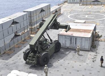 EU retira el muelle flotante de ayuda en Gaza, no se colocaría de nuevo