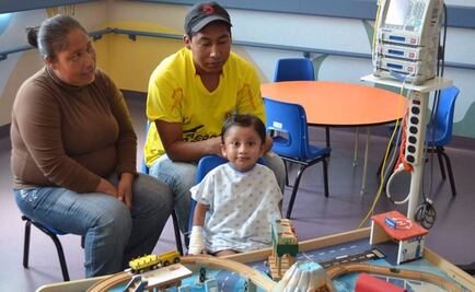 Yahir, un pequeño guerrero con abdomen congelado