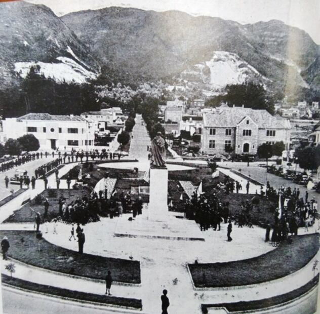 El parque de Bogotá que tiene una estatua de Benito Juárez