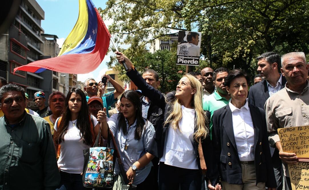 "Hoy se acaba el juicio y la única sentencia es la libertad de Leopoldo López", indicó su esposa Lilian Tintori (Foto: Xinhua)
