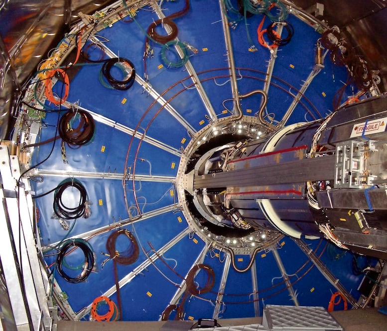 Imagen del detector ALICE del LHC. Foto: de Stefan A. Gärtner