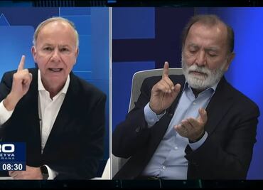 Ciro Gómez Leyva y Epigmenio Ibarra protagonizan discusión en vivo; ¿vas a seguir con tu perorata o vas a dialogar?