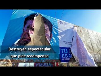 Destruyen espectacular sobre recompensa por agresor de saxofonista