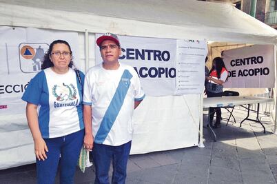 Guatemalteca “chilanga” da apoyo