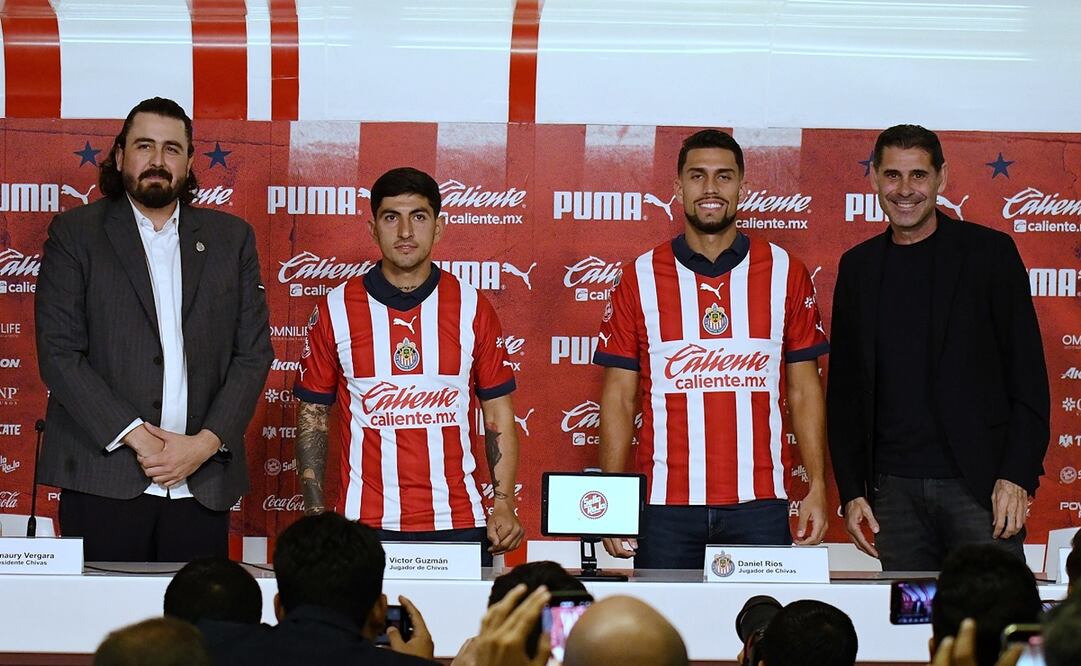 Amaury Vergara, Víctor Guzmán, Daniel Ríos y Fernando Hierro / Foto: Imago7