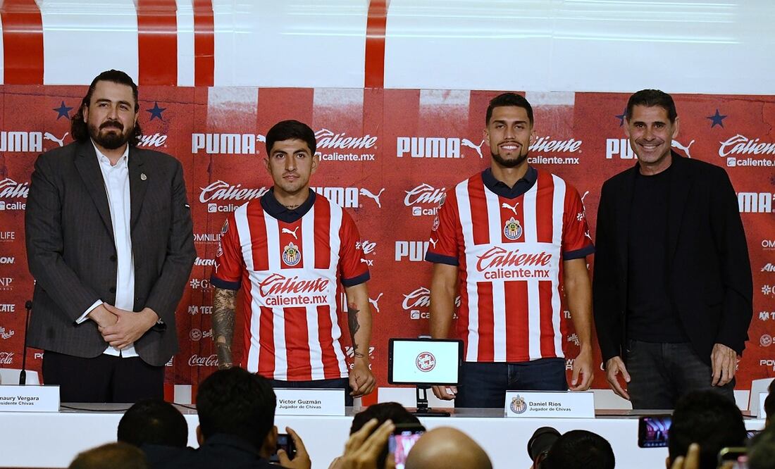 Amaury Vergara, Víctor Guzmán, Daniel Ríos y Fernando Hierro / Foto: Imago7