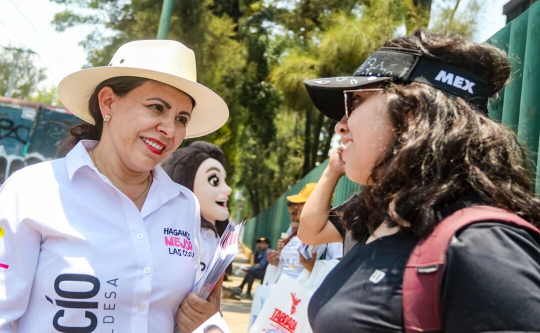 Promete Rocío Barrera un "Monedero Mujer Venustiano Carranza". Foto: Omar Díaz