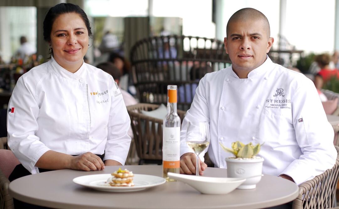 Con una cocina audaz y de gran sabor, los chefs Ix-chel Ornelas y Fernando Sánchez celebraron una noche mexicana deliciosa (foto: Paulo Vidales)