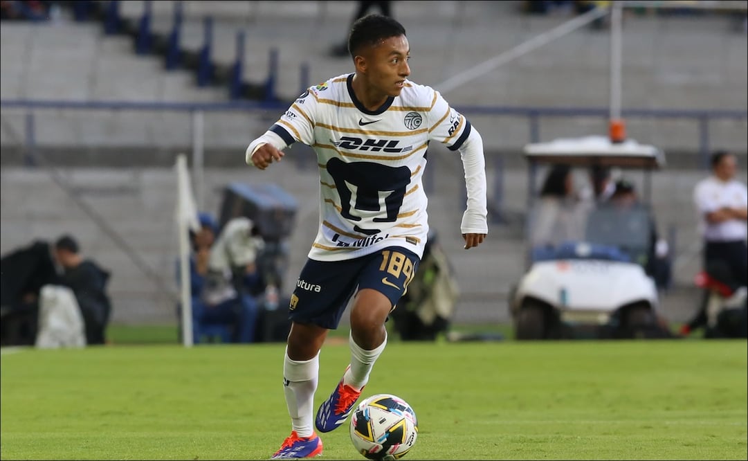 Ignacio Pussetto rescató a Pumas y le dio el triunfo ante Xolos / FOTO: Luis Camacho - EL UNIVERSAL