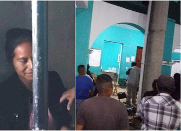 Habitantes encarcelan a presidenta municipal por supuesto desfalco de recursos públicos en Ocotlán, Oaxaca