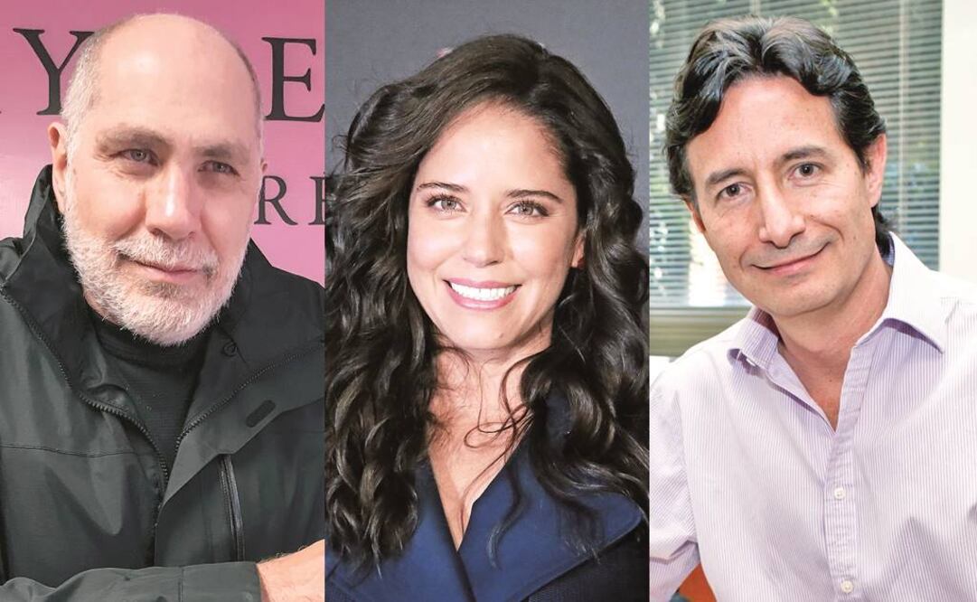 En la foto: GUILLERMO ARRIAGA, ANA CLAUDIA TALANCÓN Y ROBERTO GÓMEZ FERNÁNDEZ (ARCHIVO. EL UNIVERSAL)