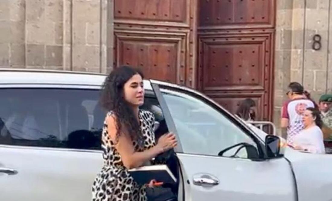 Luisa María Alcalde en Palacio Nacional, luego de ser nombrada titular de Segob; 19 de junio 2023. Especial