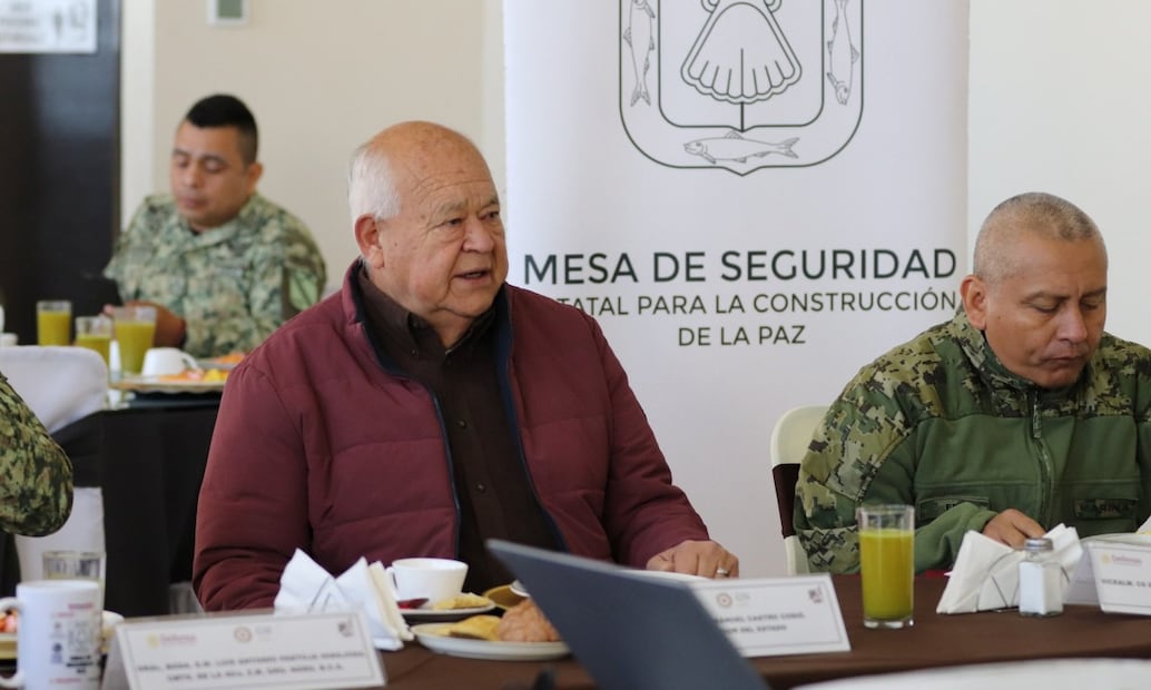 Gobernador de BCS, Víctor Manuel Castro Cosío. Foto: Especial.