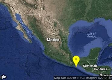 Se registra sismo de 5.8 en Salina Cruz, Oaxaca