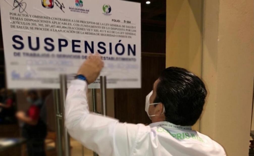 Suspenden boda y multan a hotel por infringir protocolos Covid en BCS