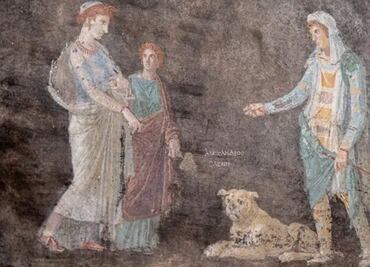 Las increíbles nuevas pinturas de 2.000 años de antigüedad encontradas en Pompeya