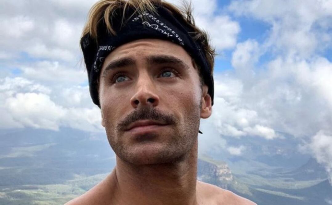 Zac Efron lució su nuevo look "accidentalmente" en Instagram; fanáticos