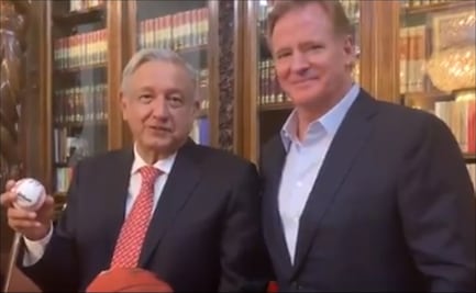 AMLO le dice a NFL que el béisbol es el Rey de los Deportes