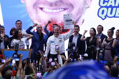 Designan a Taboada precandidato único a la Jefatura de Gobierno del frente opositor