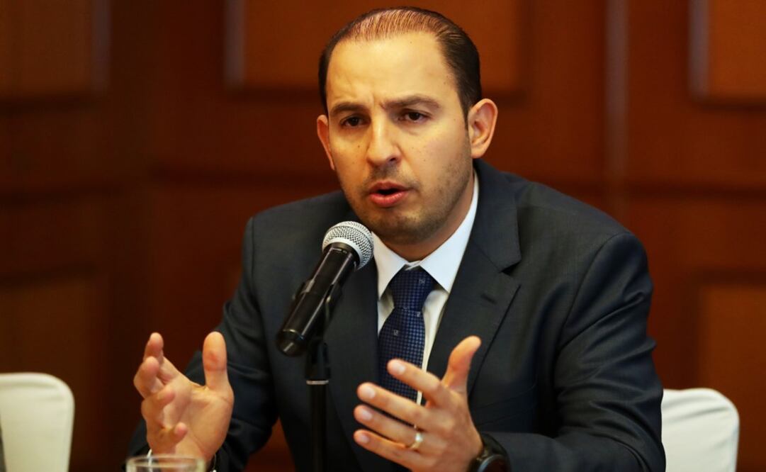 Marko Cortés, the PAN's leader – Photo: Lucía Godinez/EL UNIVERSAL