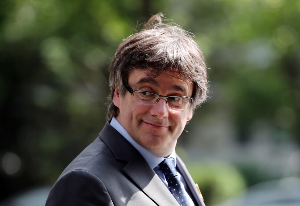 El ex presidente catalán Carles Puigdemont (Foto: EFE)