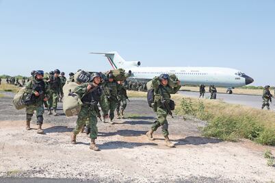Llegan 900 militares para reforzar seguridad
