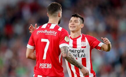 Hirving Lozano anota en el triunfo del PSV 