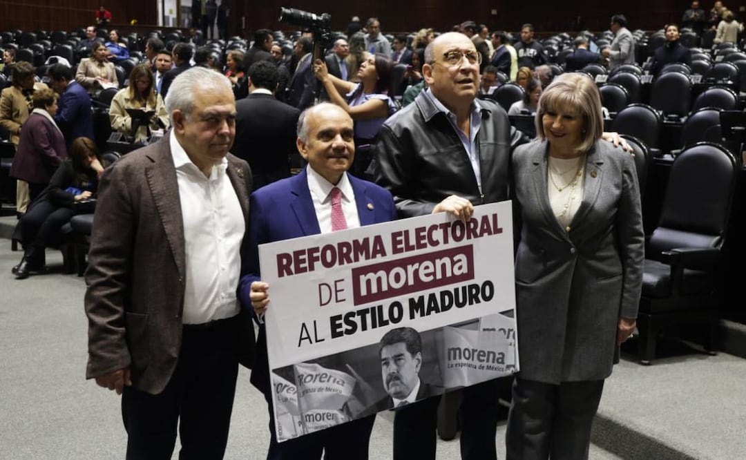 Legisladores chocan por detención de Maduro durante sesión de la Comisión Permanente en la Cámara de Diputados (07/01/2026). Foto: Carlos Mejía / EL UNIVERSAL