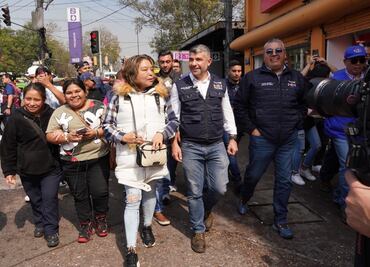 Realizan jornada de limpieza en el paradero de Tacubaya; buscan mejorar la imagen urbana