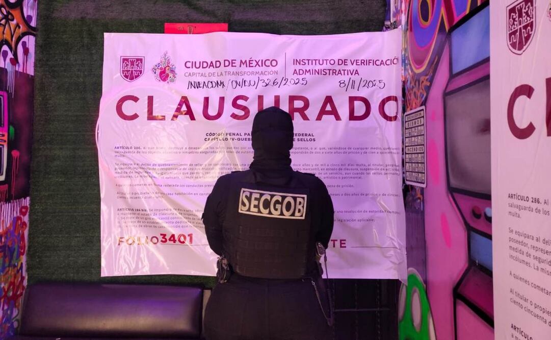 Cierran 10 chelerías durante el fin de semana en la CDMX (09/11/2025). Foto: Especial