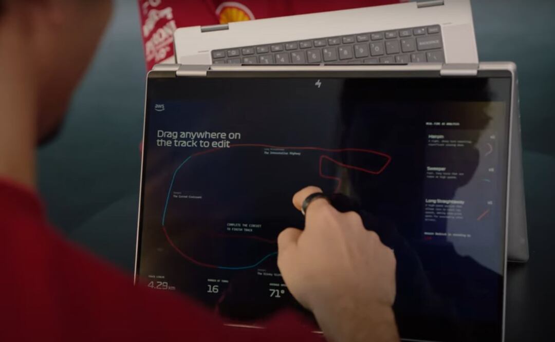 Diseña tu propio circuito de F1 con inteligencia artificial | Imagen: captura de pantalla