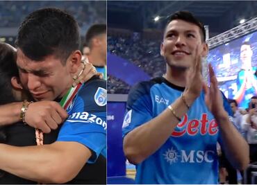 VIDEO: ¡EMOTIVO! Chucky Lozano llegó a las lágrimas tras recibir su medalla de campeón de Italia