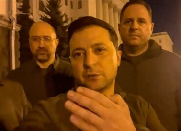 Rusia intentará tomar Kiev esta noche, advierte el presidente de Ucrania