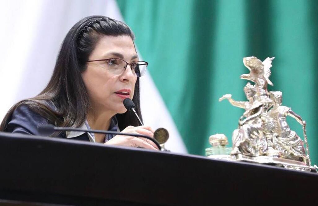 La presidenta de la Mesa Directiva de la Cámara de Diputados, Marcela Guerra Castillo. Foto: Especial