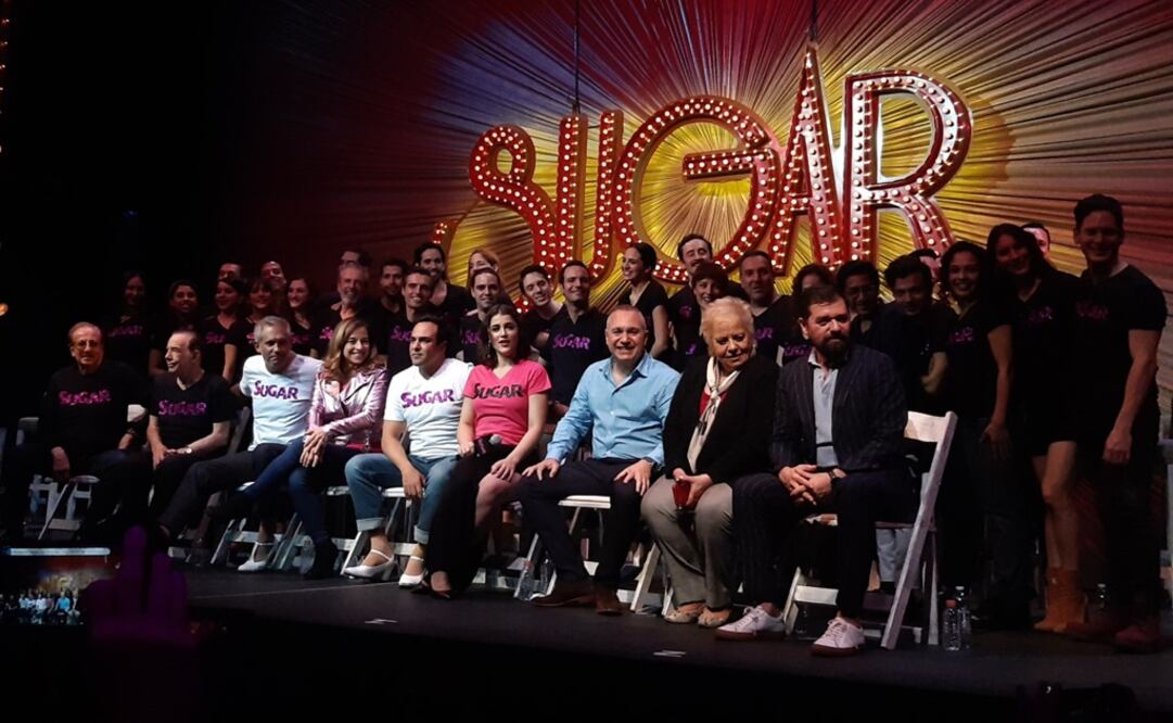 De la Torre, Sánchez Navarro y Miramontes mezclan actuación, canto, baile y comedia. Foto: Sughey Baños