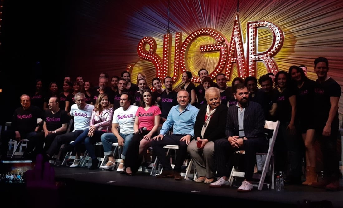 De la Torre, Sánchez Navarro y Miramontes mezclan actuación, canto, baile y comedia. Foto: Sughey Baños