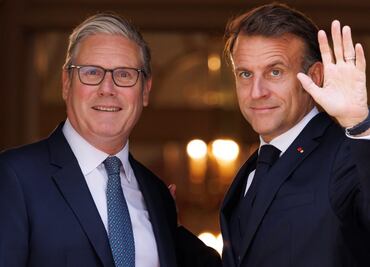 Starmer y Macron piden aumentar "la presión" sobre Putin para lograr un alto el fuego en Ucrania; plantean nuevas sanciones