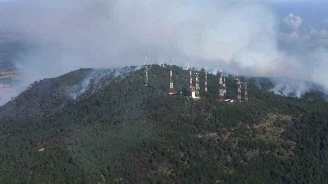 Controlan al 85% incendio en Las Vigas, Veracruz 