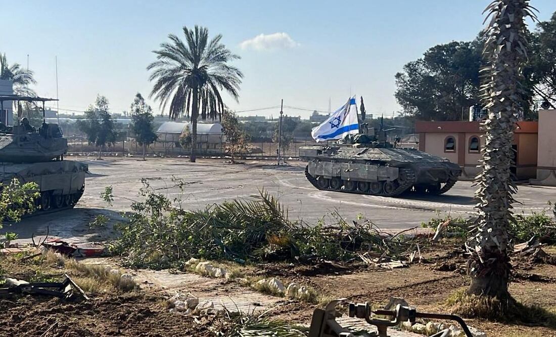 El ejército israelí toma el control del lado palestino del cruce de Rafah, que une la Franja de Gaza con Egipto
