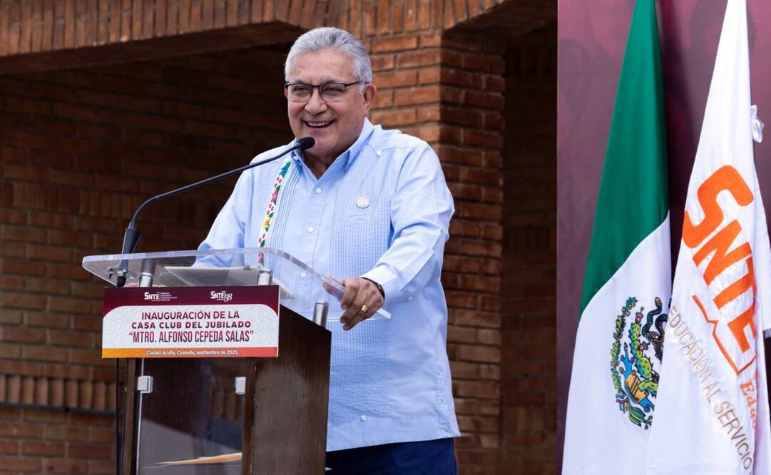 Alfonso Cepeda Salas, secretario general del Sindicato Nacional de Trabajadores de la Educación. Foto: Especial