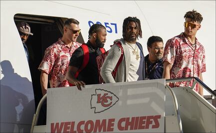 Los Chiefs llegan a Miami para el Super Bowl LIV