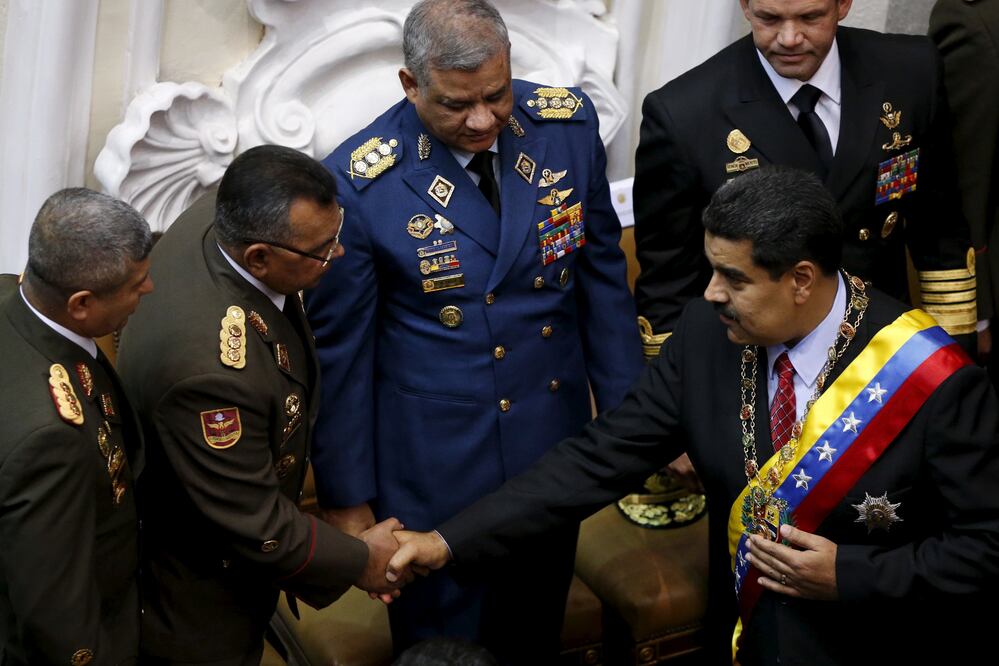 El presidente de Venezuela, Nicolás Maduro, designó ministro del Interior al mayor general (GNB) Néstor Reverol Torres (Foto: Reuters)