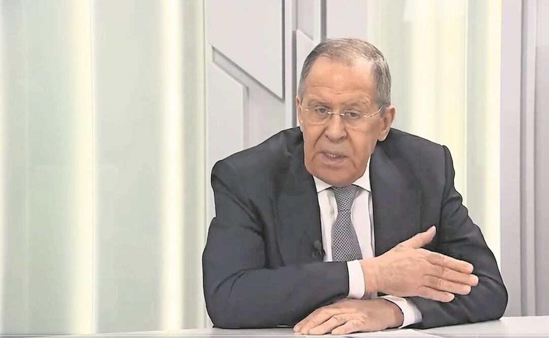 Serguéi Lavrov, ministro de Exteriores ruso, dijo que su país y China seguirán reforzando la cooperación. Foto: TOMADA DE VIDEO