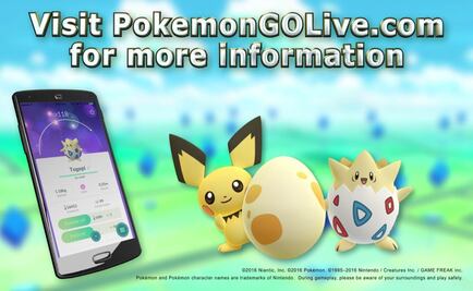 Pokémon Go lanza nuevas criaturas