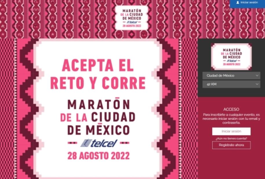 ¡Ya está aquí! Conoce la fecha del Maratón de la Cuidad de México 2022