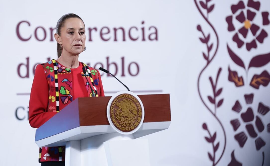 La Presidenta señaló que en cuanto llegue el nuevo embajador se entablará comunicación con él. Claudia Sheinbaum en la mañanera del 11 de abril de 2025. Foto: Fernanda Rojas/EL UNIVERSAL
