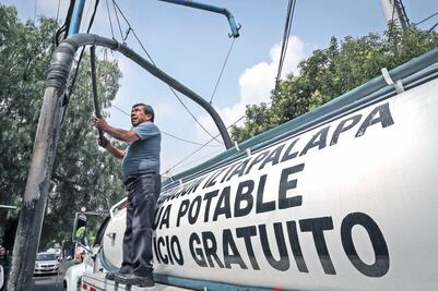 Se recupera al 100% el suministro de agua en CDMX